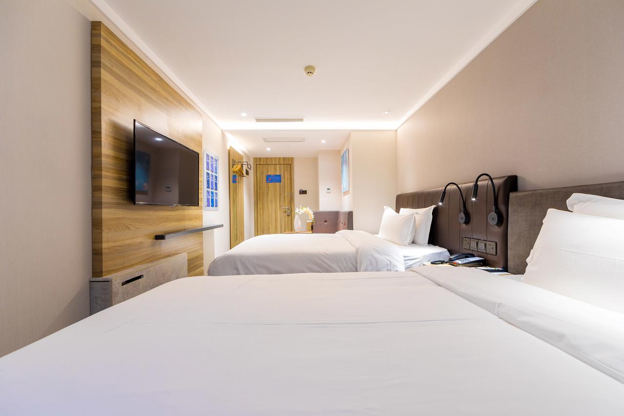 Hanting Premium Hotel Shanghai Dapu Bridge Riyueguang Shopping Mall Luaran gambar