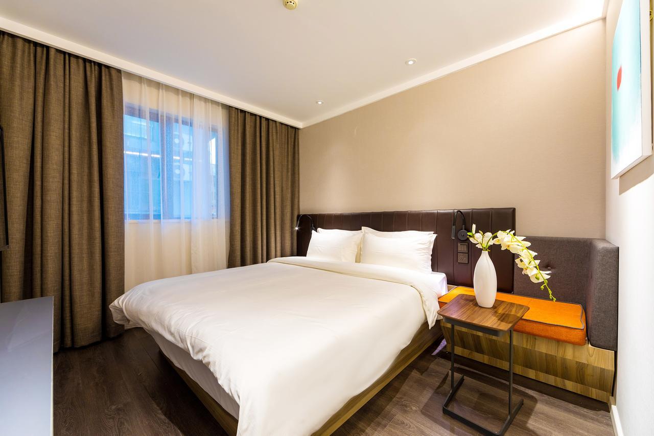 Hanting Premium Hotel Shanghai Dapu Bridge Riyueguang Shopping Mall Luaran gambar