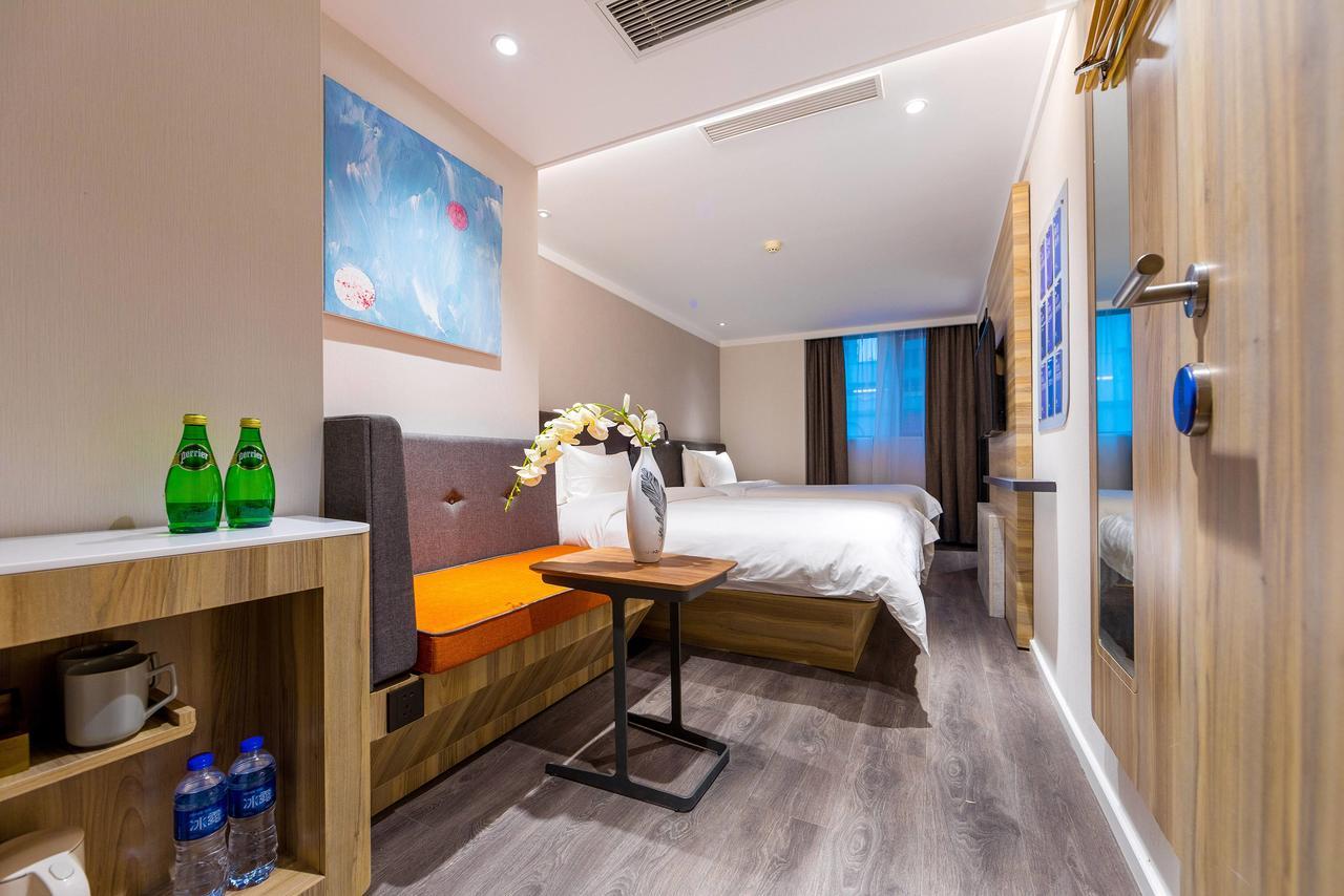 Hanting Premium Hotel Shanghai Dapu Bridge Riyueguang Shopping Mall Luaran gambar