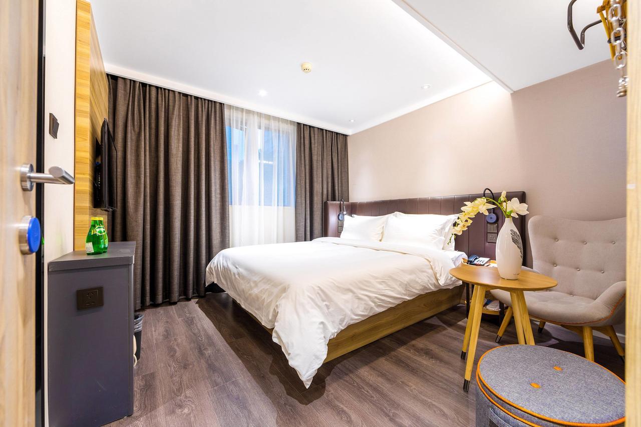 Hanting Premium Hotel Shanghai Dapu Bridge Riyueguang Shopping Mall Luaran gambar