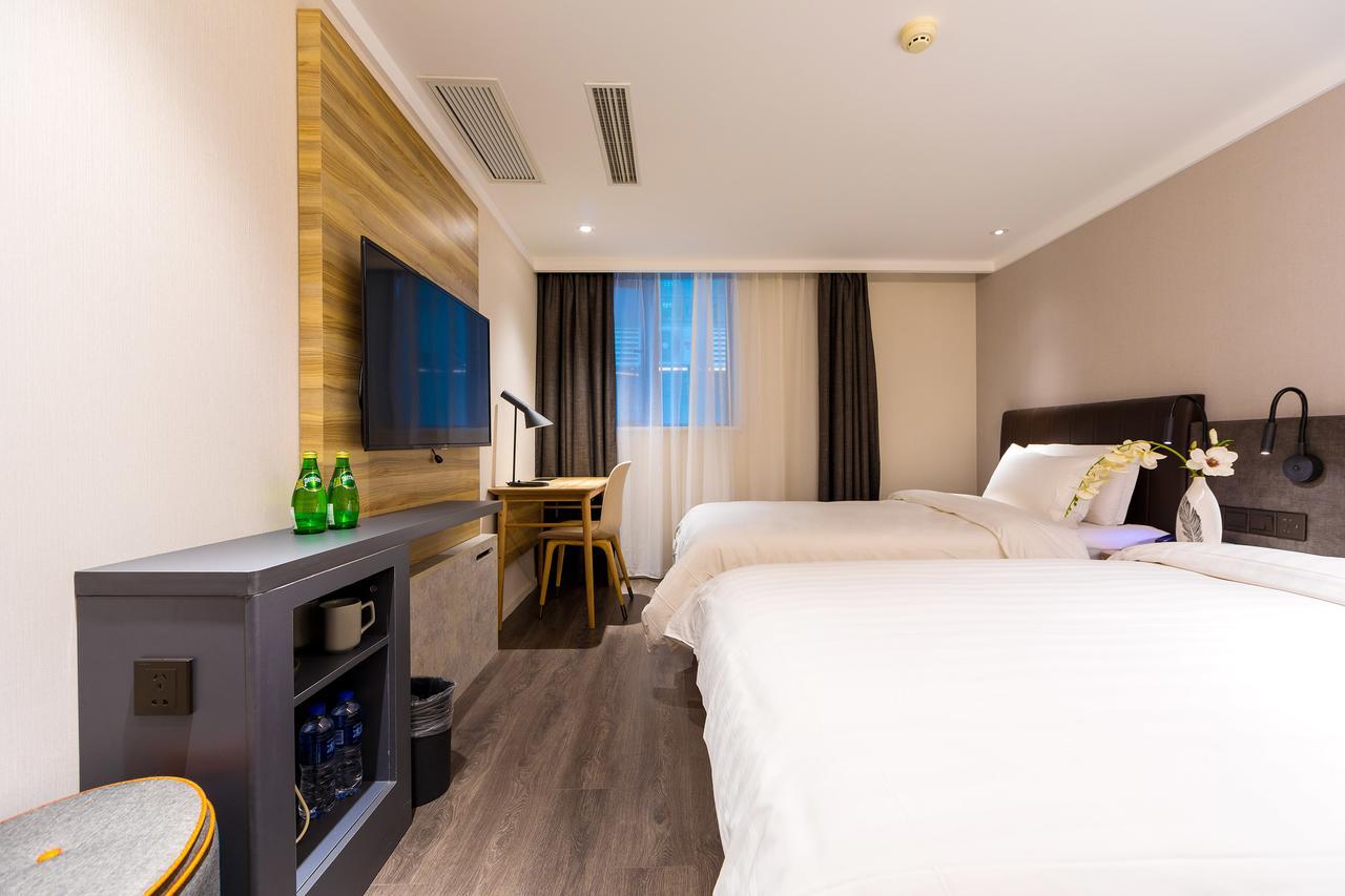 Hanting Premium Hotel Shanghai Dapu Bridge Riyueguang Shopping Mall Luaran gambar