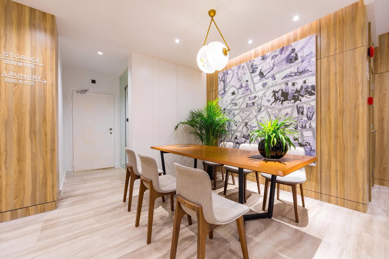 Hanting Premium Hotel Shanghai Dapu Bridge Riyueguang Shopping Mall Luaran gambar