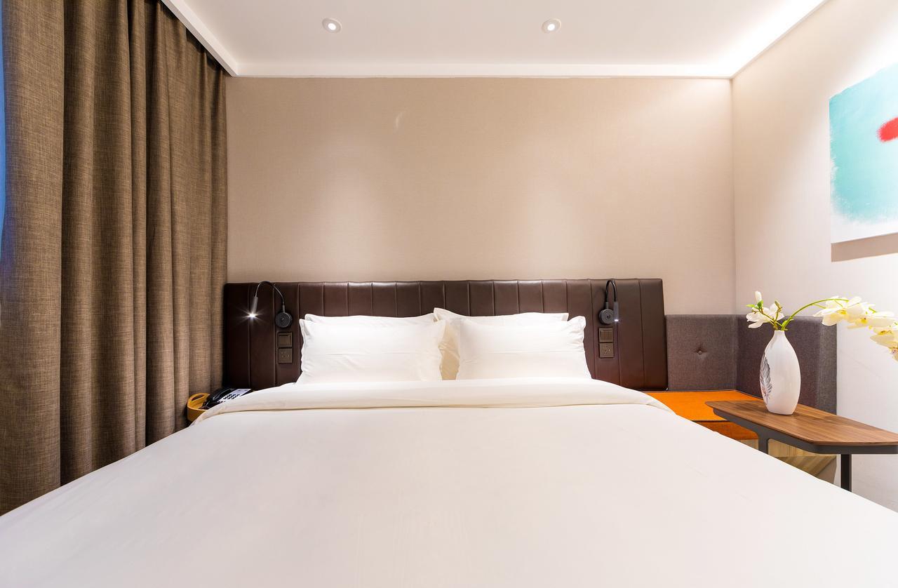 Hanting Premium Hotel Shanghai Dapu Bridge Riyueguang Shopping Mall Luaran gambar
