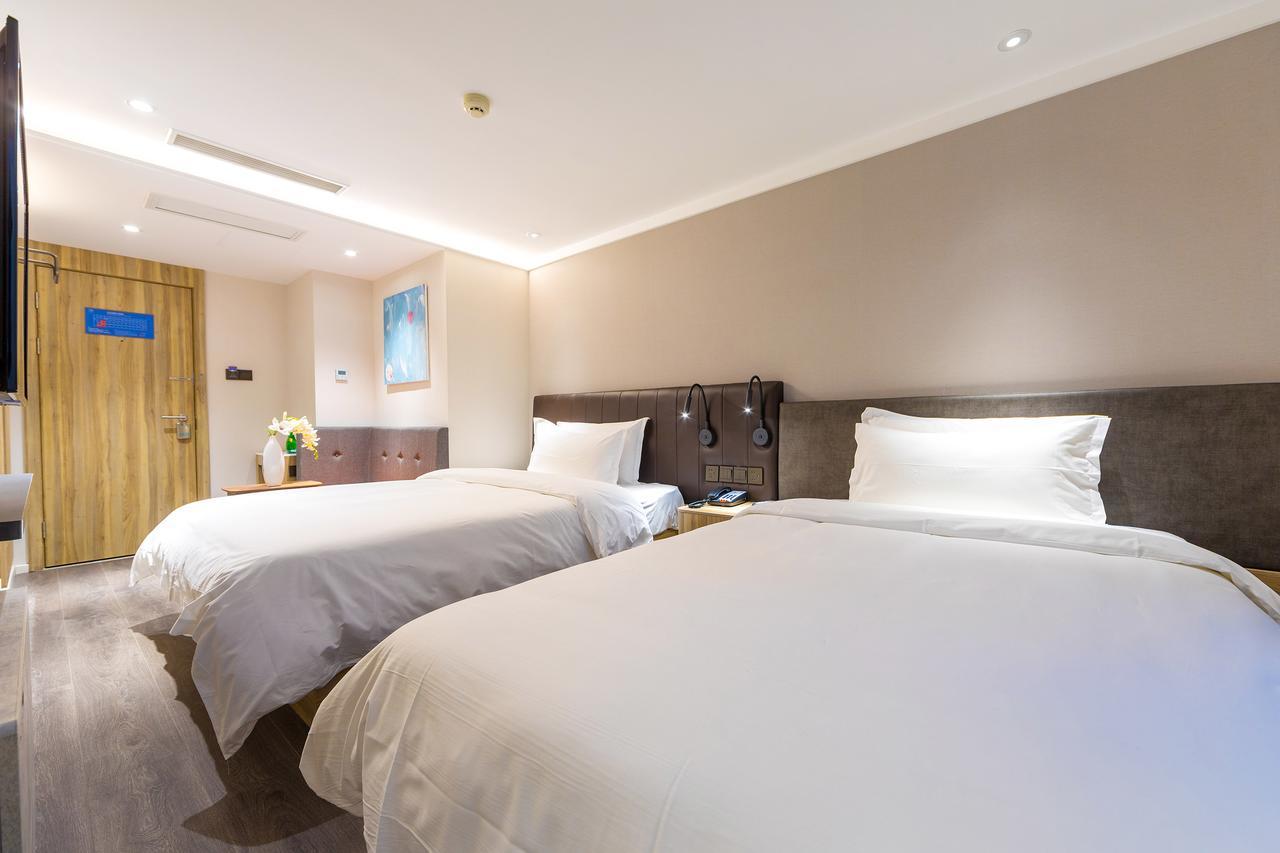 Hanting Premium Hotel Shanghai Dapu Bridge Riyueguang Shopping Mall Luaran gambar
